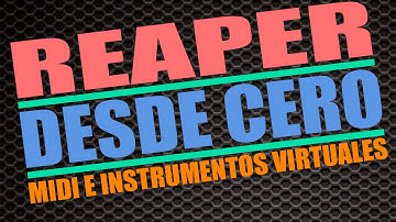 Como Insertar o Dibujar Notas MIDI a Tresillo Puntillo o Swing / REAPER ESPAÑOL - TUTORIAL ATemporal