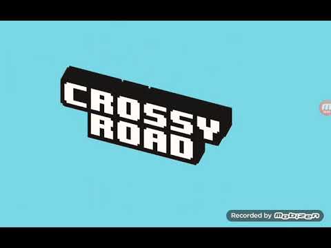 Играем в игру crossy road (курочка переходит дорогу)