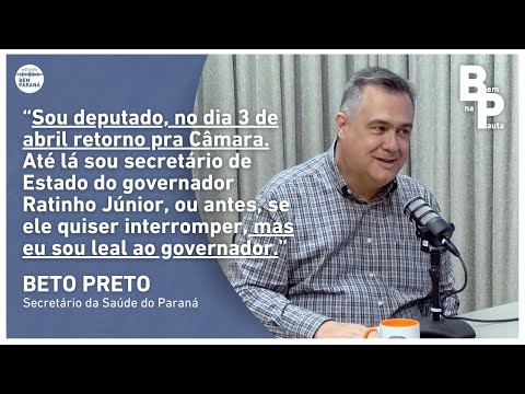 BETO PRETO SE DIZ PREPARADO PARA SER CANDIDATO AO GOVERNO, MAS RATINHO DECIDIRÁ | Bem na Pauta #49