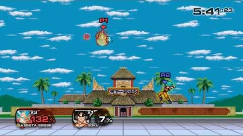 Battle To The Death! SSGSS Goku Vs SSGSS Vegeta SSF2 Mod Gameplay