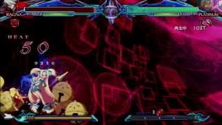 Blazblue Chrono Phantasma Unlimited Platinum The Trinity Combo