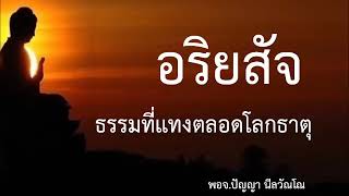 อริยสัจ 4 ธรรมที่แทงตลอดโลกธาตุ โดย พอจ ปัญญา นีลวณฺโณ  YouTube