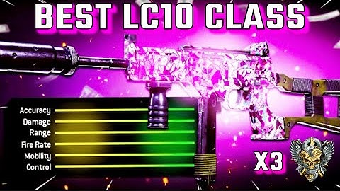 TRIPLE NUKE😳 the #1 CLASS SETUP IN BLACK OPS COLD WAR (BEST LC10 CLASS SETUP)