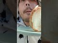 ASMR Egg Sandwich eating & scissors sounds #shorts #asmr