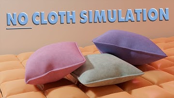 Pillow in 1 MIN - Super Easy Blender Tutroial