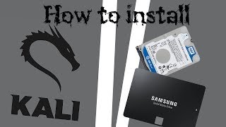 | Tutorial #1 | Kali Linux HDD/SSD install | Kali Linux 2018.2 |