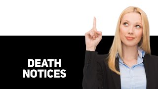 Celebrity How Do I Find Local Death Notices   2025 Wealth