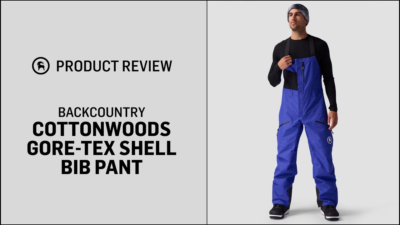 Backcountry Men's Cottonwoods GORE-TEX Shell Bib Pant | GH Review