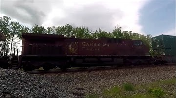 CSX Q165 Runs a Red Signal at CP 82