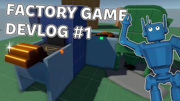 Starting my OPEN WORLD FACTORY GAME | Unity Factory / Mining Game Devlog #1