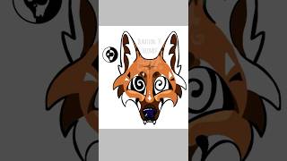Maned wolf mask design! 🐾 #therian #notatherian #art #speedpaint #speeddraw #manedwolf #alterhuman