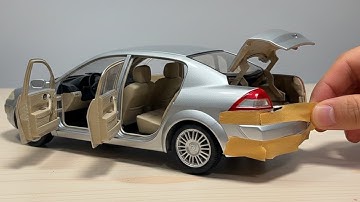 Man Builds Small-Scale Car from Scratch with Just a 3D Printer | Renault Megane 2