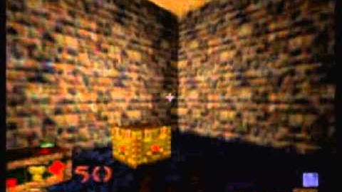 Quake 64 walkthrough (Nightmare, All secrets/enemies) E4M2 Elder God