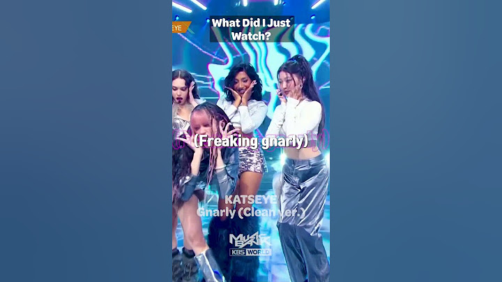 What Is This Performance #KATSEYE #Gnarly #cleanversion  | KBS WORLD TV