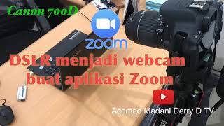 Kamera DSLR menjadi webcam untuk aplikasi Zoom screenshot 5