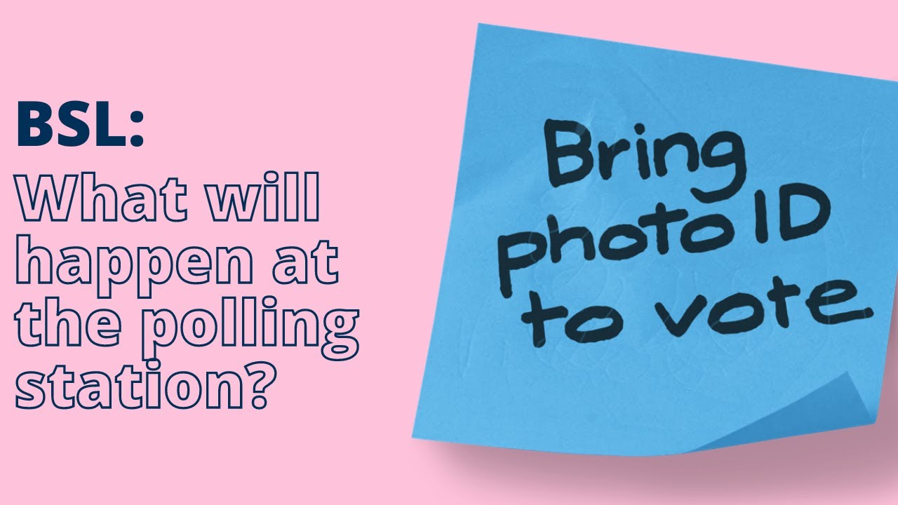 Election information for BSL users 