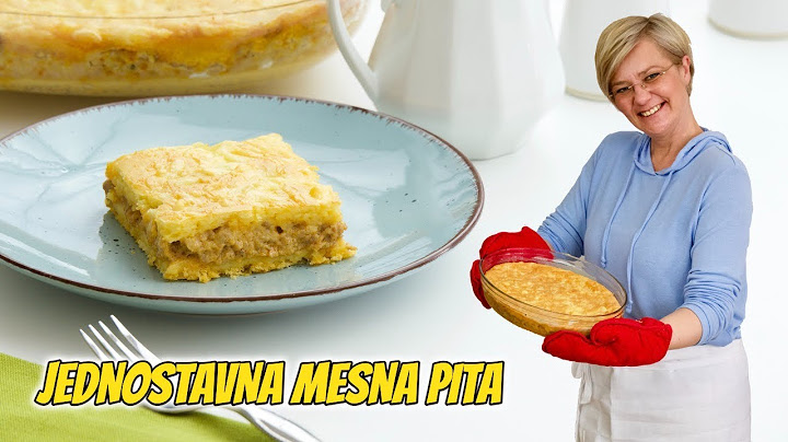 Što skuhati za ručak? - JEDNOSTAVNA MESNA PITA • ReciPeci Sandre Gašparić