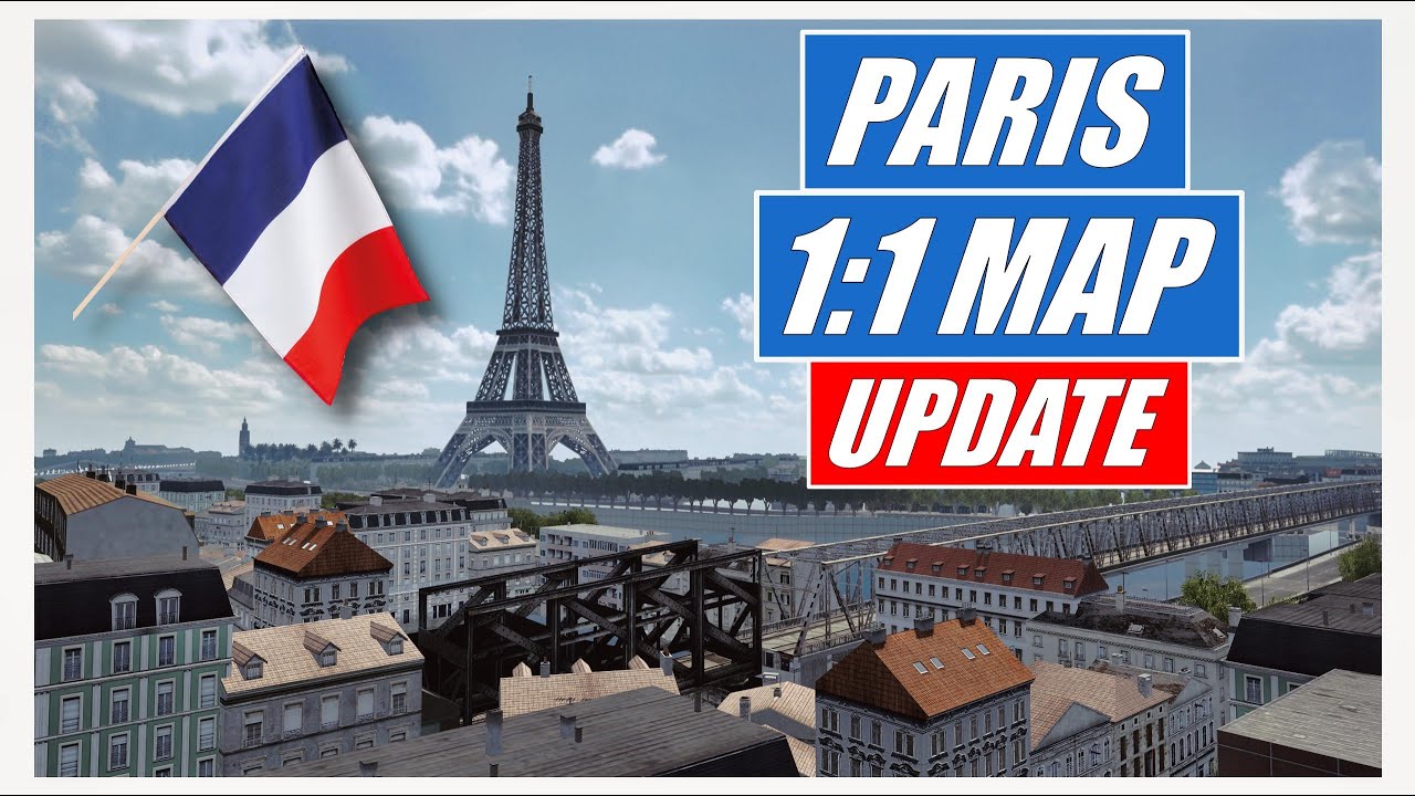  ets 2 1 47 paris map 1 1 update youtube