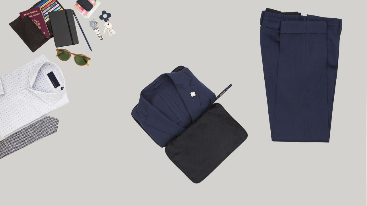 Lardini Packable Suit パッカブルスーツ Youtube