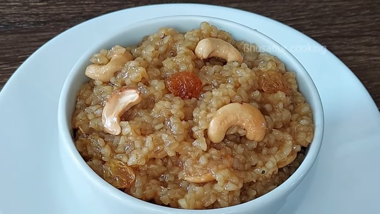 Wheat Rava Halwa With Jaggery Broken Wheat Rava Sweet Cracked Wheat