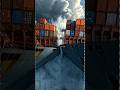 Massive Ship Collision in the Middle of the Ocean! 😱#shortsfeed #viral #trending #ytshorts