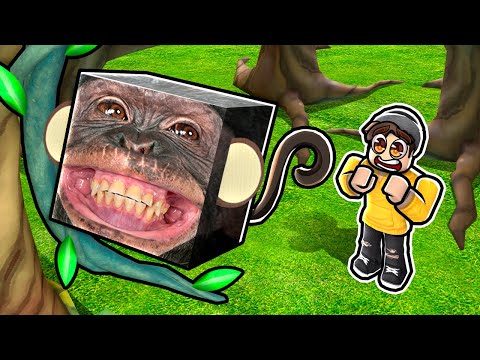 i raised a MONKEY in Roblox!