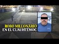 Se registra robo millonario en el estadio cuauhtmoc