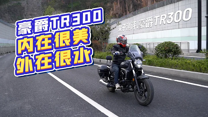獃子測評 | 豪爵TR300巡航車，土到不想測的實用主義好車 | 騎士網摩托車測評 | 機車測評 - 天天要聞