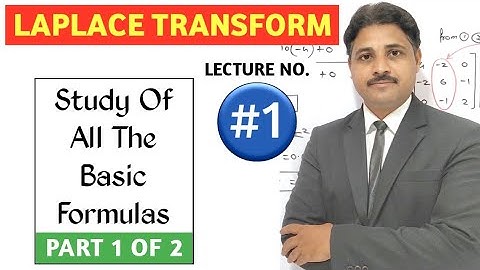 LAPLACE TRANSFORM IN HINDI IN ENGINEERING MATHS LECTURE 1 @TIKLESACADEMY