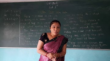 STD 1 ENGLISH MEDIUM SUB ENGLISH CH 4 LITTLE TOPSY GETS LOST PART 1