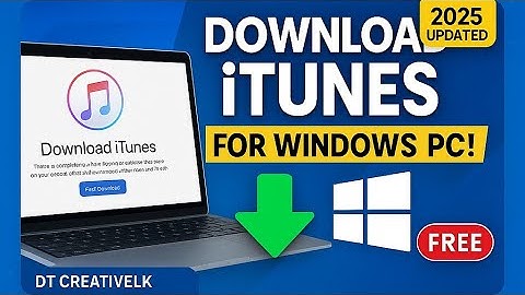 How to Download & Install iTunes on Windows 11/10 PC or Laptop (2025 Guide)