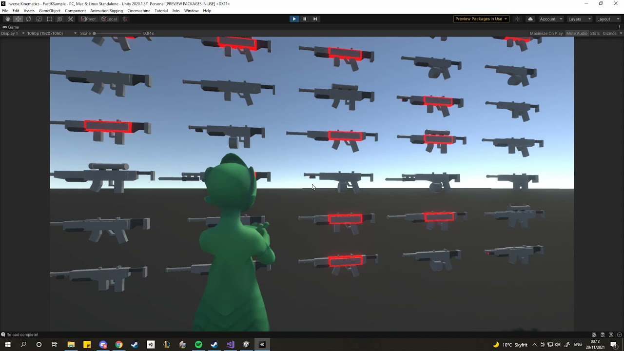 Unity | Procedural Weapons Test - YouTube