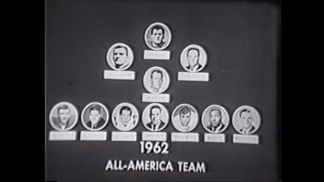 College Football History 1962 AllAmerica Team Film YouTube