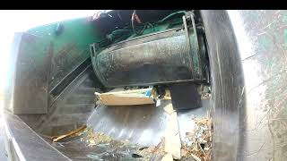 Bulky Truck: Crushing those Bulky Items!! ASMR Satisfying crushing sounds!