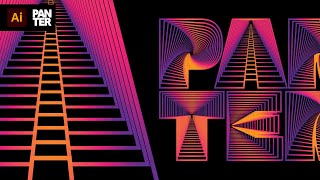 How to Make Synthwave Text Effect in Illustrator