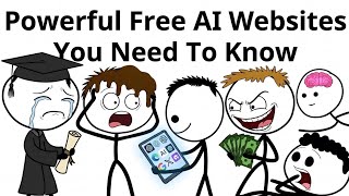 Powerful FREE AI Websites You Need To Know 