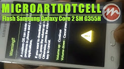 Tutorial Cara Flash Samsung Galaxy Core 2 SM G355H - Durasi: 5.14. 