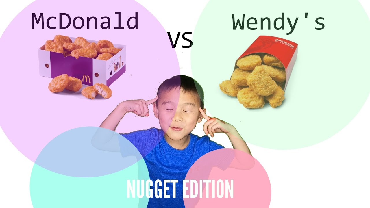 mcdonalds vs wendys nuggets mcdonalds vs wendys nuggets