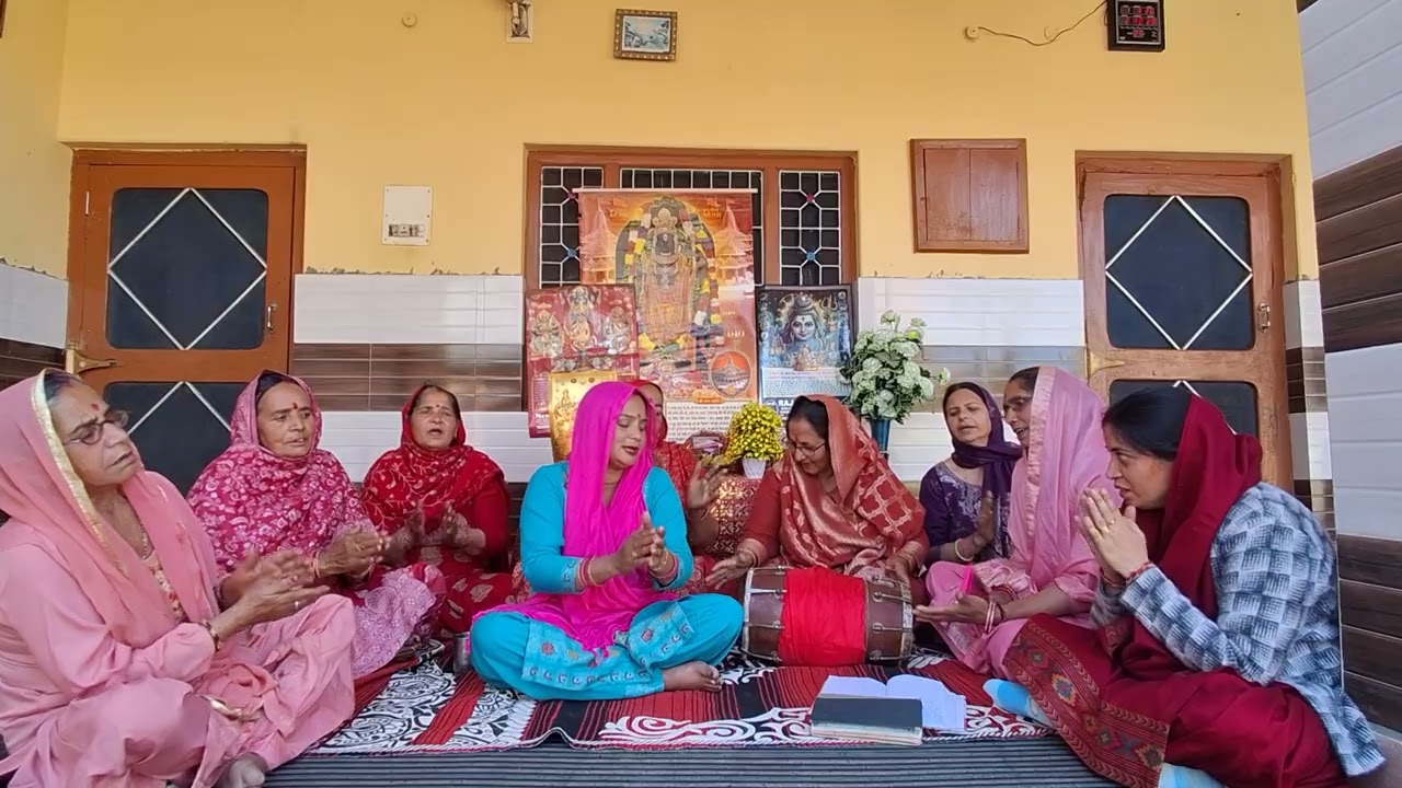 मुझे मिल गया नदं का लाल रसिया होली मे🥰शिव मंदिर कीर्तन मंडली 🌸