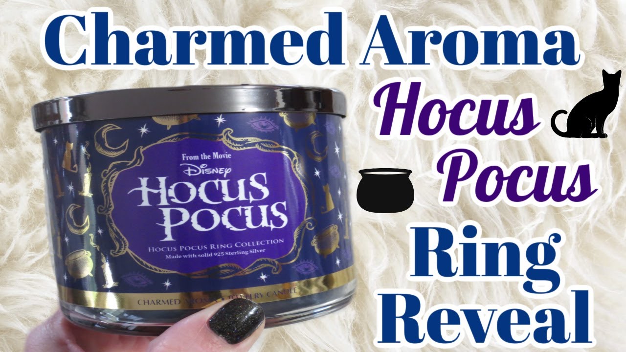 Charmed Aroma Ring Reveal Disney's Hocus Pocus Candle! YouTube