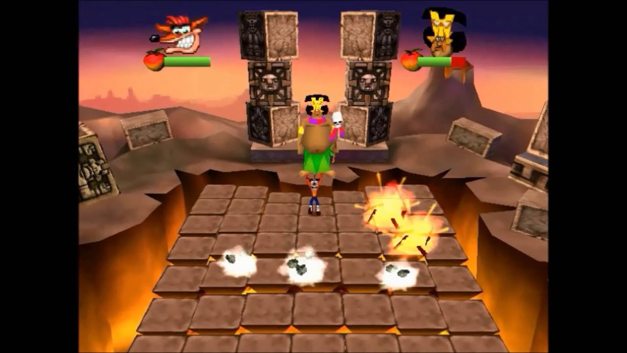 Crash Bash Beta Part 3 Papu Pummel [Spyro 3 Demo] YouTube