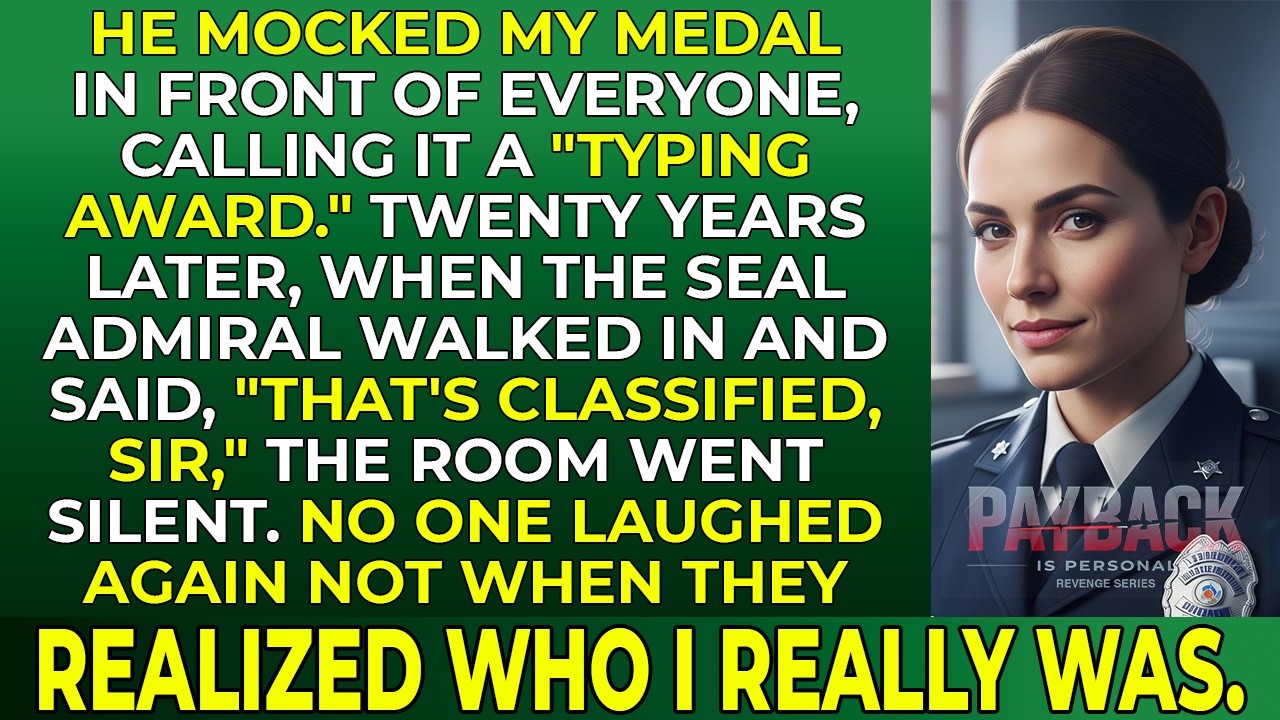 My Uncle Mocked My Medal — Until the SEAL Admiral Snapped “That’s Classified, Sir ”