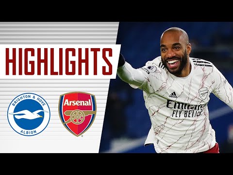 HIGHLIGHTS | Lacazette scores the winner | Brighton vs Arsenal (0-1) | Premier League