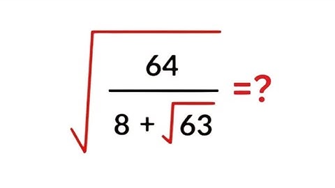 Germany | Can you solve this?| Math Olympiad 