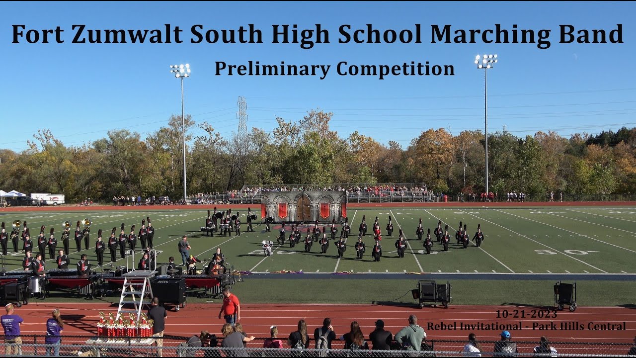 Fort Zumwalt South High School Marching Band 10212023 Rebel