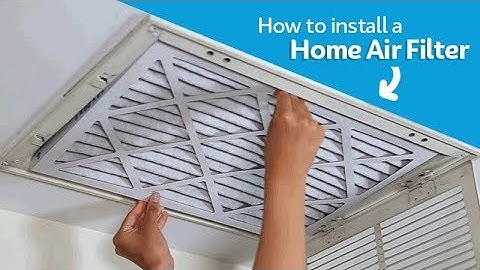 How to Change my Air Filter