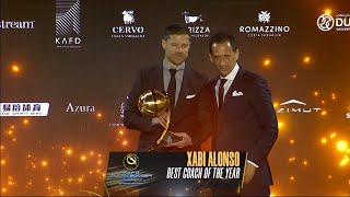 Xabi Alonso awarded with Best Coach Award