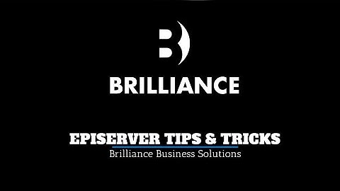 Episerver (now Optimizely) Tips & Tricks - 2020
