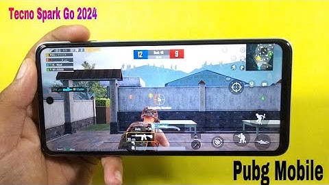 Tecno Spark Go 2024 |Games Pubg Mobile| Gaming Test And Graphics Test |