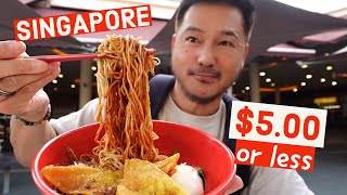 Singapore on a Budget | Under $5 Meals